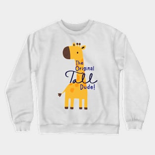 Giraffe Animal Cute Design Crewneck Sweatshirt